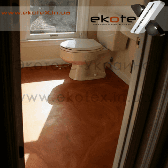 декоративные наливные полы ekoteX наливной пол lux/ex-272