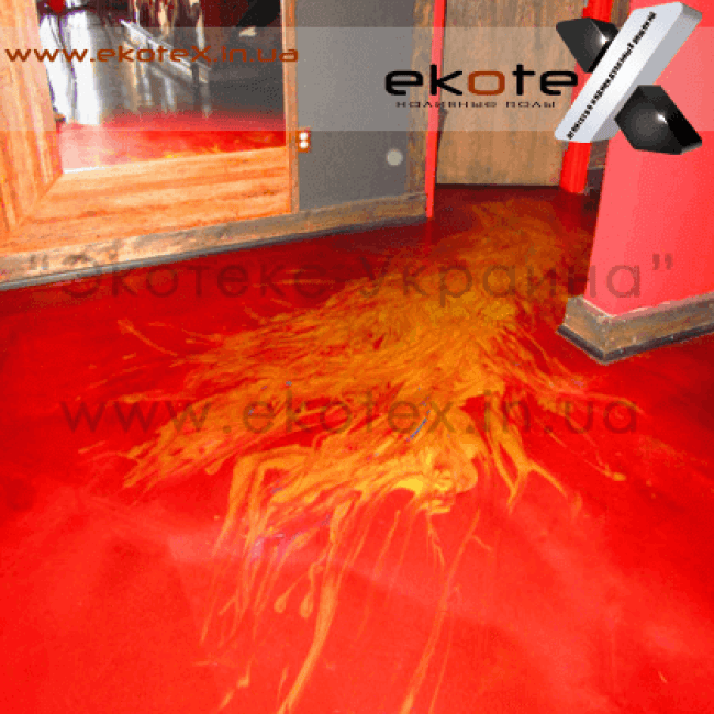 декоративные наливные полы ekoteX наливной пол lux/ex-275