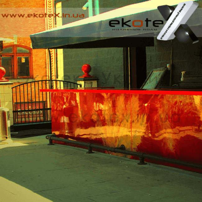 декоративные наливные полы ekoteX наливной пол lux/ex-275