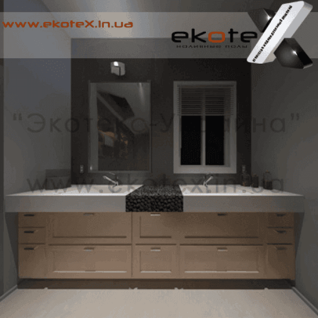 декоративные наливные полы ekoteX наливной пол lux/ex-280