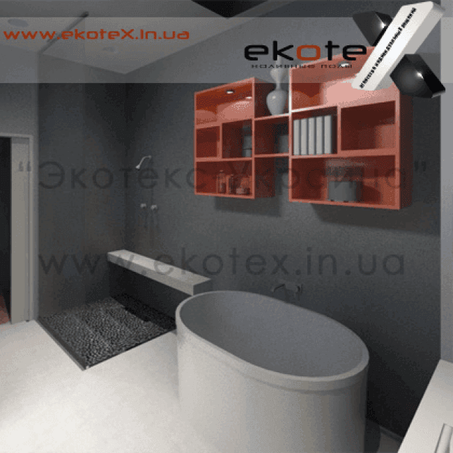 декоративные наливные полы ekoteX наливной пол lux/ex-285