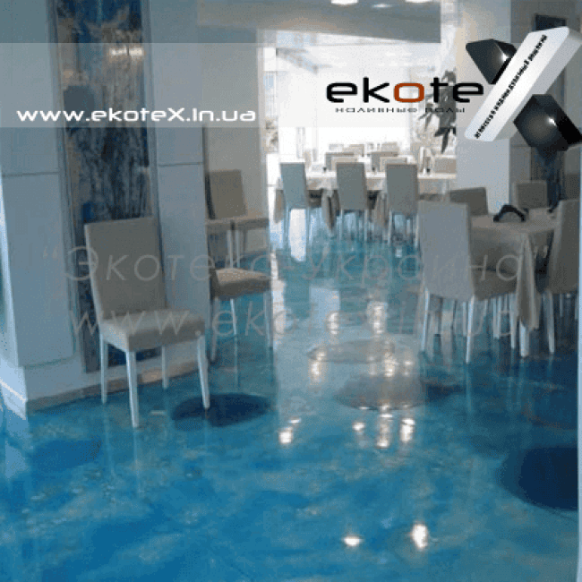 декоративные наливные полы ekoteX наливной пол lux/ex-210