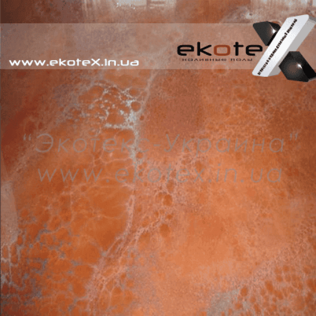 декоративные наливные полы ekoteX наливной пол lux/ex-213