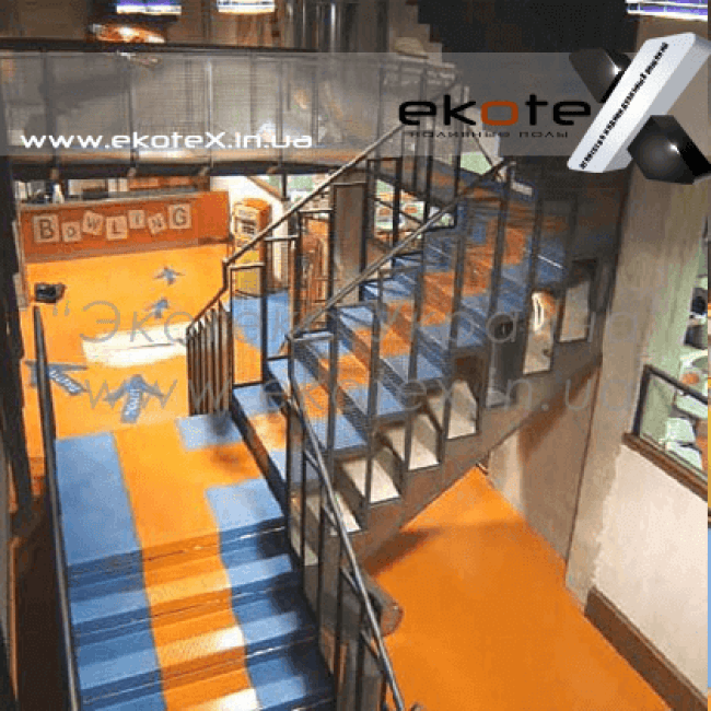 декоративные наливные полы ekoteX наливной пол lux/ex-214