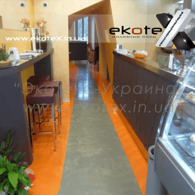 декоративные наливные полы ekoteX наливной пол lux/ex-214