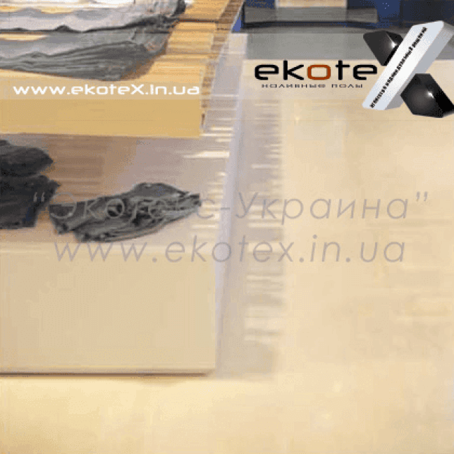 декоративные наливные полы ekoteX наливной пол lux/ex-217