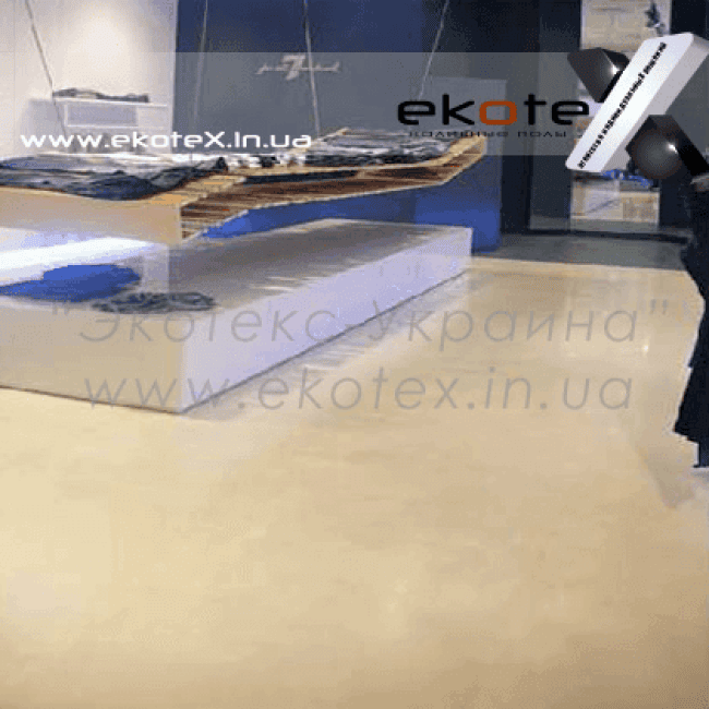 декоративные наливные полы ekoteX наливной пол lux/ex-217