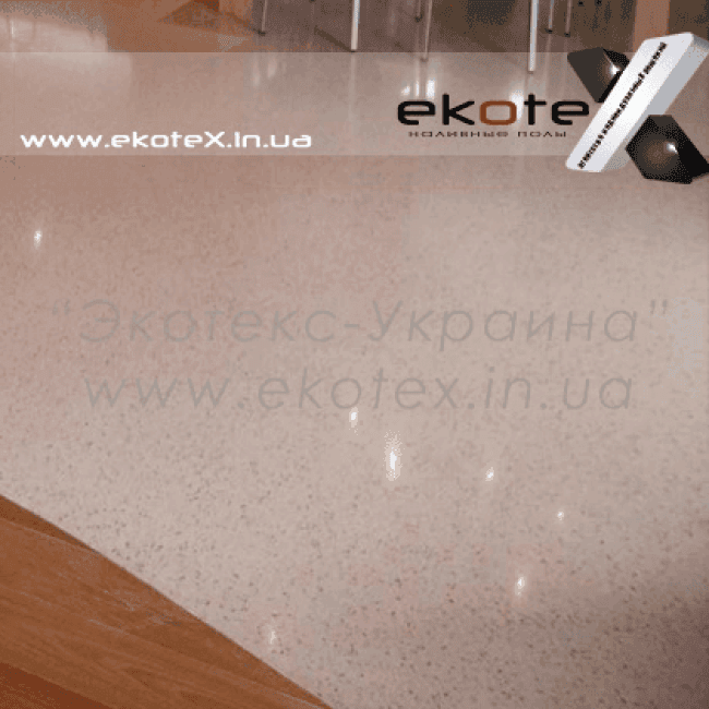 декоративные наливные полы ekoteX наливной пол lux/ex-221