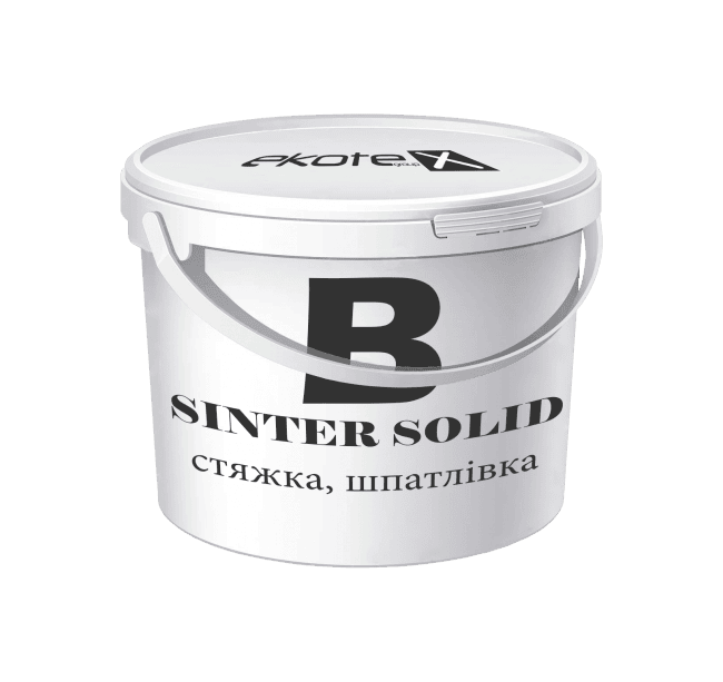 «SINTER solid» (стяжка, шпаклівка)