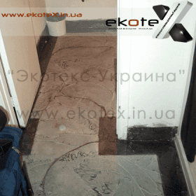 декоративные наливные полы ekoteX наливной пол lux/ex-236