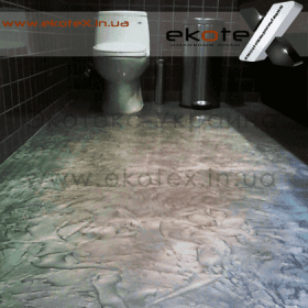 декоративные наливные полы ekoteX наливной пол lux/ex-236