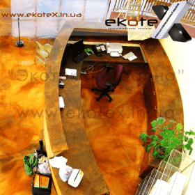 декоративные наливные полы ekoteX наливной пол lux/ex-239