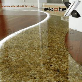 декоративные наливные полы ekoteX наливной пол lux/ex-244