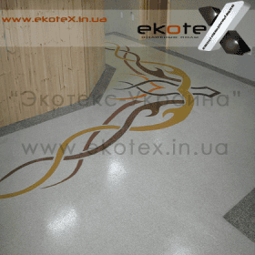 декоративные наливные полы ekoteX наливной пол lux/ex-245