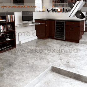 декоративные наливные полы ekoteX наливной пол lux/ex-270