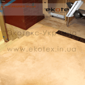 декоративные наливные полы ekoteX наливной пол lux/ex-284
