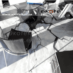 декоративные наливные полы ekoteX наливной пол lux/ex-216