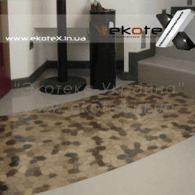 декоративные наливные полы ekoteX наливной пол lux/ex-222